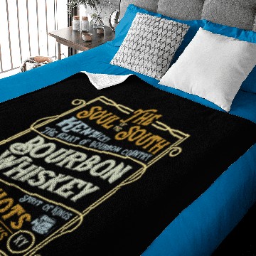 Discover Bourbon Whiskey Baby Blankets