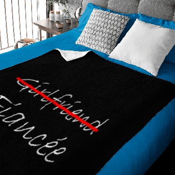 Discover Engagement Girlfriend Baby Blankets
