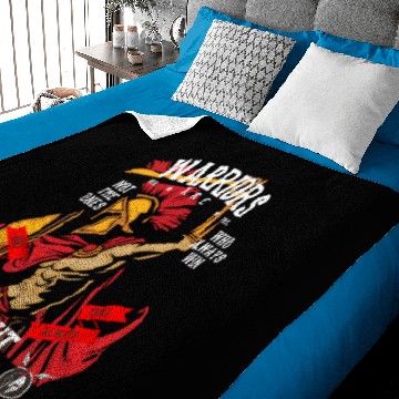 Discover Warriors Fight Sparta Baby Blankets
