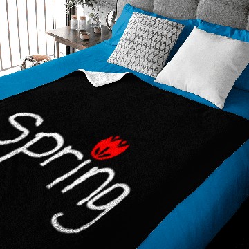 Discover Spring Tulip Flower Baby Blankets