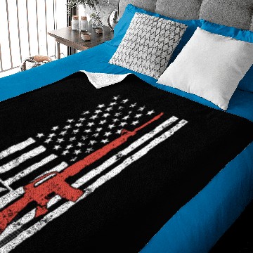 Discover AIR FORCE SECURITY FORCES GUN Baby Blankets