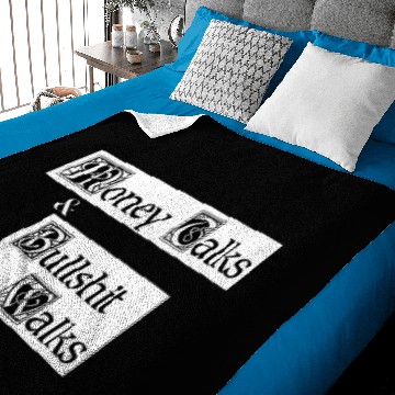 Discover Money Talks Baby Blankets