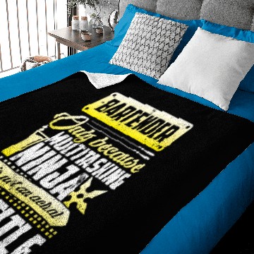 Discover bartender ninja Baby Blankets