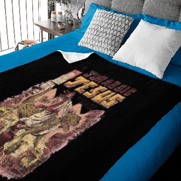 Discover JURASSIC JESUS v Baby Blankets