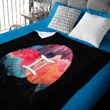 Discover Gemini Zodiac Sign Baby Blankets