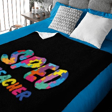 Discover SPED Special Education Teacher educators gift Baby Blankets