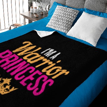 Discover I Am A Warrior Princess Baseball Jerseys Cool Princess Baseball Jerseys Baby Blankets