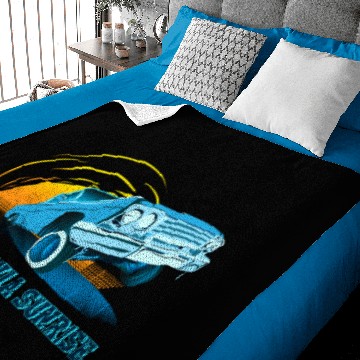 Discover LowRider Blue Baby Blankets