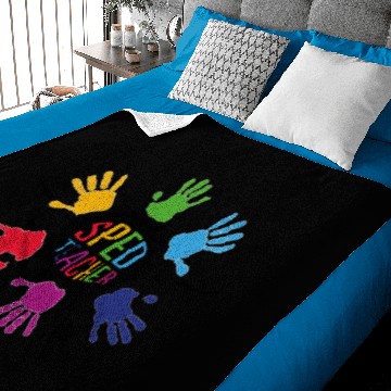 Discover SPED Special Education Teacher educators gift Baby Blankets