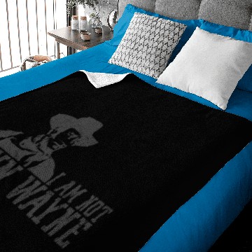 Discover Not John Wayne Baby Blankets