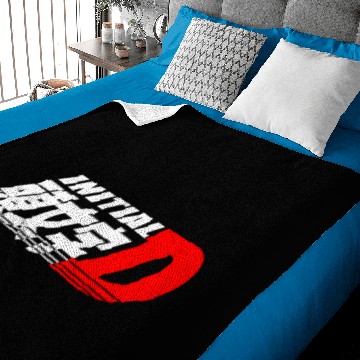 Discover Initial D Baby Blankets