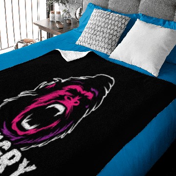 Discover Hungry Gorilla Silverback Ape Gift Baby Blankets