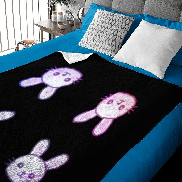 Discover Nice bunny Easter Bunny for easter carrot Baby Blankets