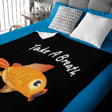 Discover take a breath Baby Blankets