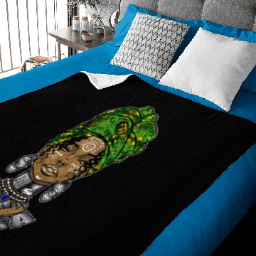 Discover melanin 2 Baby Blankets
