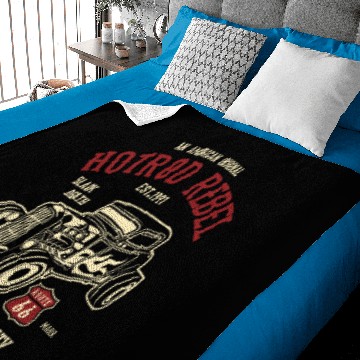 Discover Hot Rod Rebel Baby Blankets