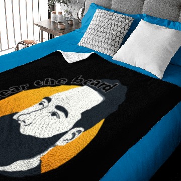 Discover Fear the beard - beards for man Baby Blankets