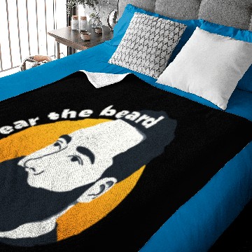 Discover Fear the beard - beards for man Baby Blankets