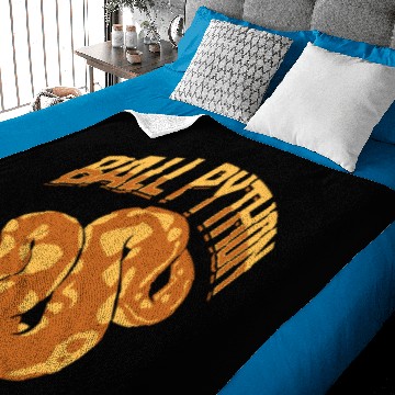 Discover Ball Python Snake Reptile Boa Constrictor Venom Baby Blankets
