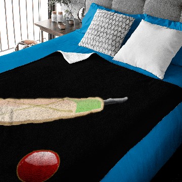 Discover Cricket Bat Baby Blankets