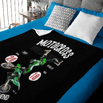 Discover Motocross Baby Blankets