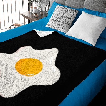 Discover fried egg graphic Baby Blankets