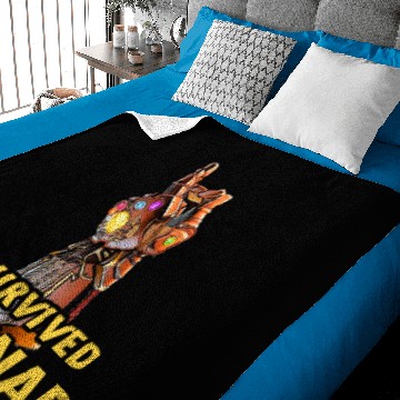 Discover I SURVIVED THE SNAP Baby Blankets