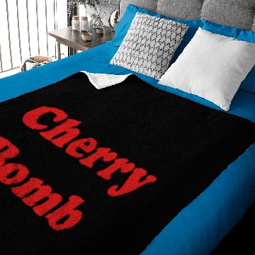 Discover Cherry Bomb Baby Blankets