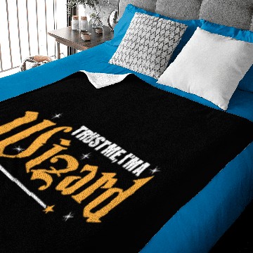 Discover Wizard Magician Sorcerer Black Magic Funny Gift Baby Blankets