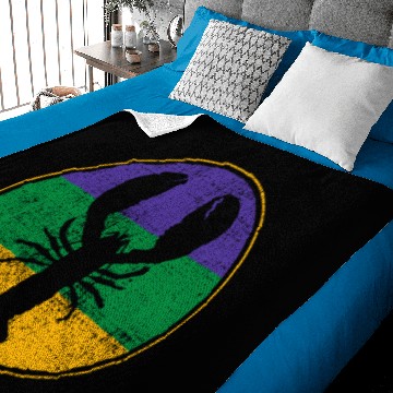 Discover Lobster Seafood Crawfish Baby Blankets