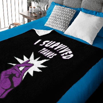 Discover i survived THANOS Baby Blankets