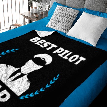 Discover Pilot Pilots Quote Present Baby Blankets