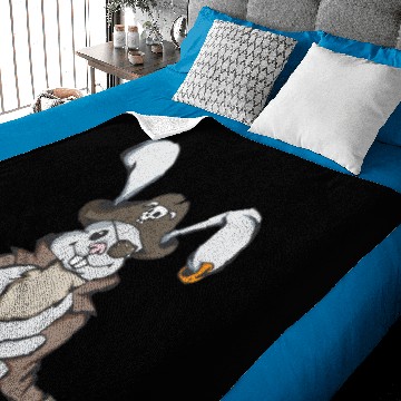 Discover Pirate bunny easter rabbit gift easter egg kid Baby Blankets