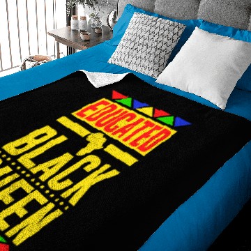 Discover Educated Black Queen Baby Blankets