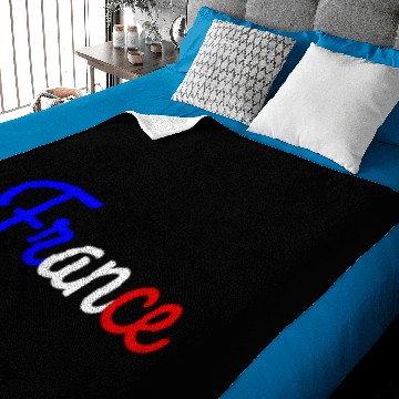 Discover france Baby Blankets