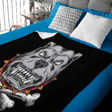 Discover BullDog Hulk Baby Blankets