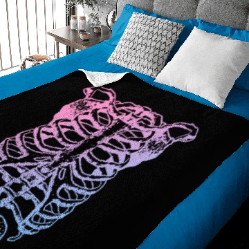 Discover Skeleton Baby Blankets