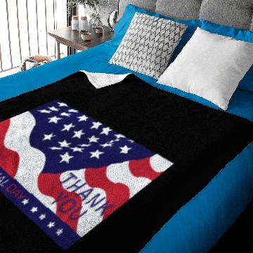 Discover Memorial Day - Thank You Baby Blankets