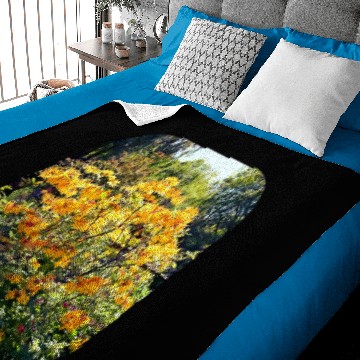 Discover Orange Azalea Baby Blankets