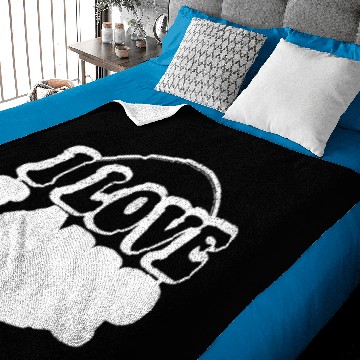 Discover I Love Lamp Baby Blankets