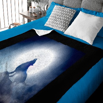 Discover Howling Wolf Mug Baby Blankets