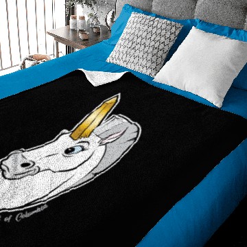 Discover Washington DC Unicorn Baby Blankets