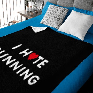 Discover I HATE RUNNING SIMPLE Baby Blankets