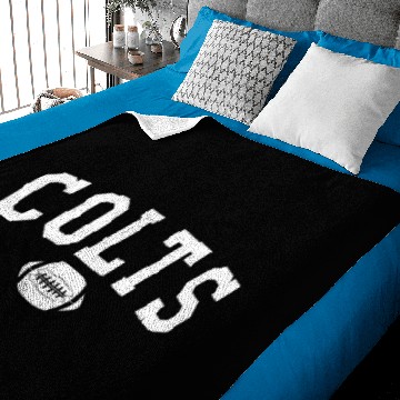 Discover Colts Football Team Pride Baby Blankets