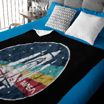 Discover Rocket NASA Astronaut Baby Blankets