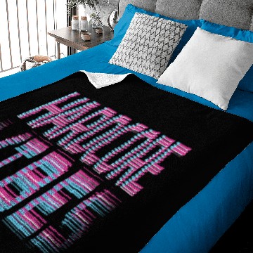 Discover EDM Hardstyle DNB Festival Hard Vibes Baby Blankets