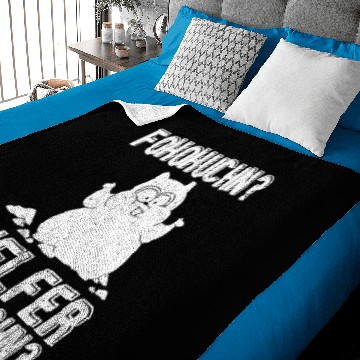 Discover Cute Guilty Hamster Eating Cake Baby Blankets