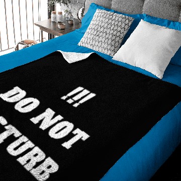 Discover !!! DO NOT DISTURB Baby Blankets