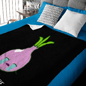 Discover Cute Crying Onion Baby Blankets