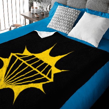 Discover gold ruby diamond gemstone precious rich rays clun Baby Blankets